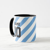 Argentinischer Fußballfan-Caffe Tasse (Vorderseite Links)