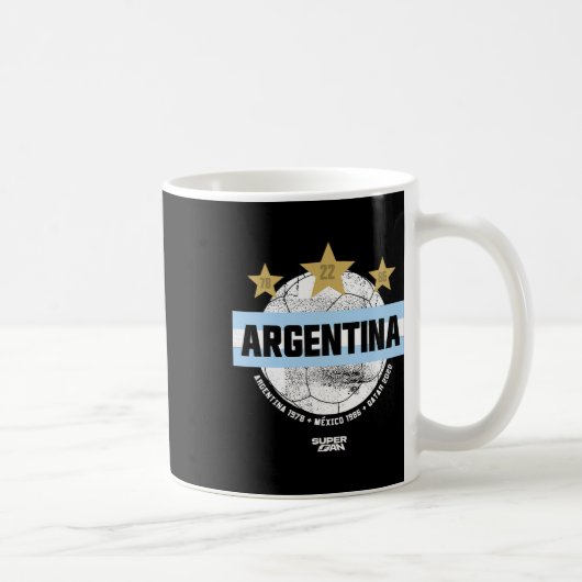 Argentinischer Fußballfan Weltmeisterschaft 2026 _ Kaffeetasse (Rechts)