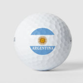 Argentinischer Fußballfußball Golfball (Vorderseite)
