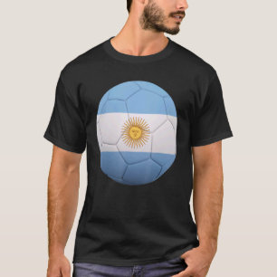 Argentinischer Fußballnationalball - Argentinienfl T-Shirt