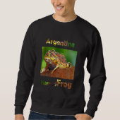 Argentinischer Horned Frosch Sweatshirt (Vorderseite)