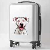 Argentinischer Mastiff Aufkleber (Koffer)