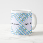 Argentinischer Personalisierter Text mit argentini Jumbo-Tasse (Vorderseite Rechts)