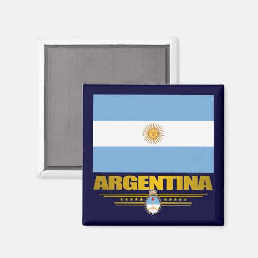"Argentinischer Pride" Magnet (Vorderseite/Rückseite)