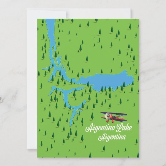 Argentinischer See Argentinien (Rückseite)