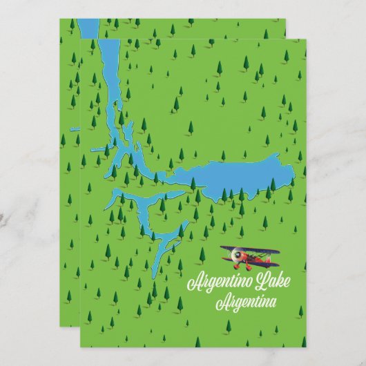 Argentinischer See Argentinien (Vorne/Hinten)