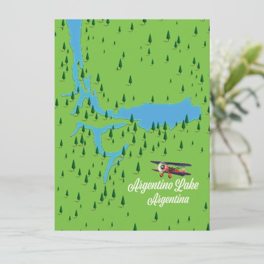 Argentinischer See Argentinien (Stehend Vorderseite)