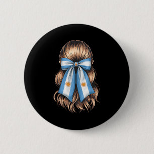 Argentinischer Stolz argentinische Flagge Button