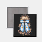 Argentinischer Stolz argentinische Flagge Magnet (Vorderseite/Rückseite)