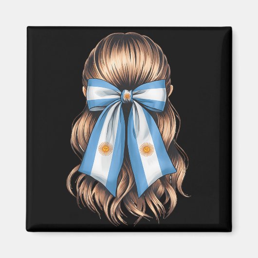 Argentinischer Stolz argentinische Flagge Magnet (Vorne)