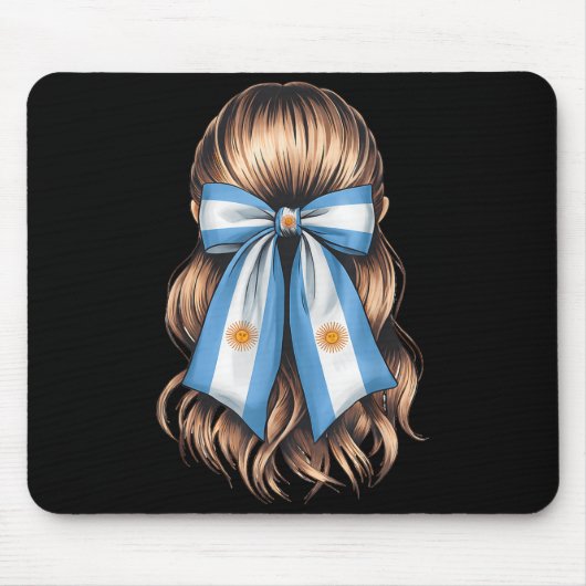 Argentinischer Stolz argentinische Flagge Mousepad (Vorne)