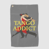 Argentinischer Tango Addict Dance Couple Golfhandtuch (Vorderseite)