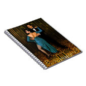 Argentinischer Tango Deco Notizblock (Rechte Seite)