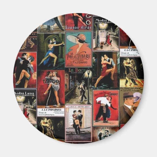 Argentinischer Tango Magnet (Vorne)