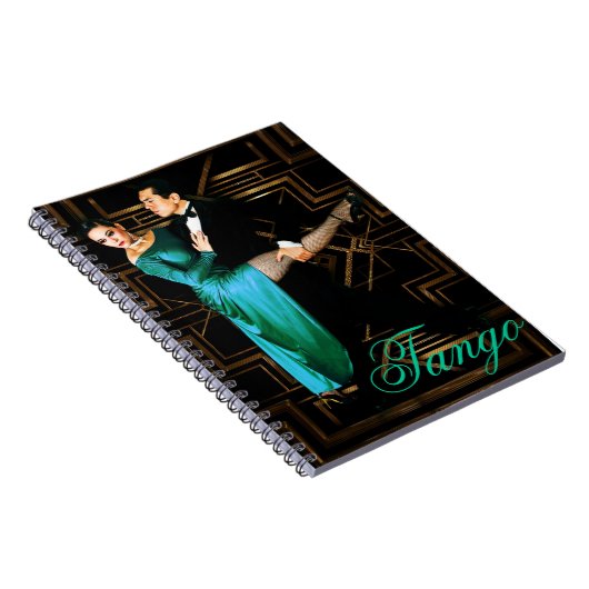 Argentinischer Tango Notizblock (Rechte Seite)