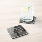 Argentinischer Tango trägt mein Zitat Getränkeuntersetzer (Rechte Seite)