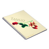 Argentinischer Tango Vintage Notizblock (Rechte Seite)