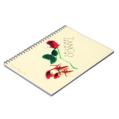 Argentinischer Tango Vintage Notizblock (Linke Seite)