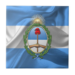 Argentinischer Wappen Fliese