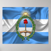 Argentinischer Wappen Poster (Vorne)