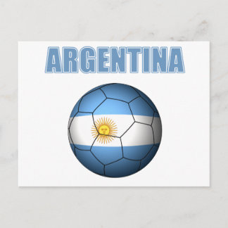 Argentinischer Weltmeisterschaft T - Shirt Postkarte