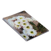 Argentinisches Cactus Blume Spiral Notebook Notizblock (Rechte Seite)