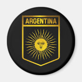 Argentinisches Emblem Magnet (Vorne)