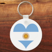 Argentinisches Flagge Schlüsselanhänger (Vorderseite)