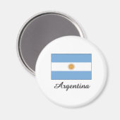 Argentinisches Flaggendesign Magnet (Vorderseite/Rückseite)