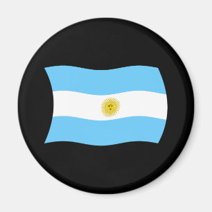 Argentinisches Flaggenmagnet Magnet
