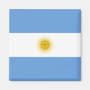 Argentinisches Flaggenmagnet Magnet