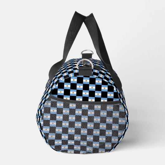 Argentinisches Flaggenmuster Duffle Bag (Rechts)