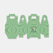 Argentinisches irisches Kleeblatt für die Flagge Geschenkschachtel (Ungefaltet)