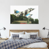 Argentinisches Kampfflugzeug Leinwanddruck (Insitu (Schlafzimmer))