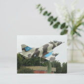 Argentinisches Kampfflugzeug Postkarte (Stehend Vorderseite)
