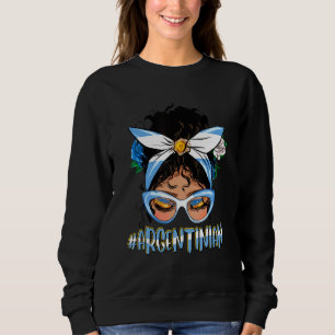 Argentinisches Mädchen Girl Chica Argentine Su Sweatshirt