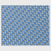 Argentinisches Papier zur Umhüllung Geschenkpapier (Flach)