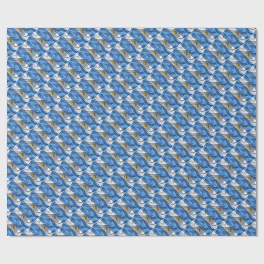 Argentinisches Papier zur Umhüllung Geschenkpapier (Flach)