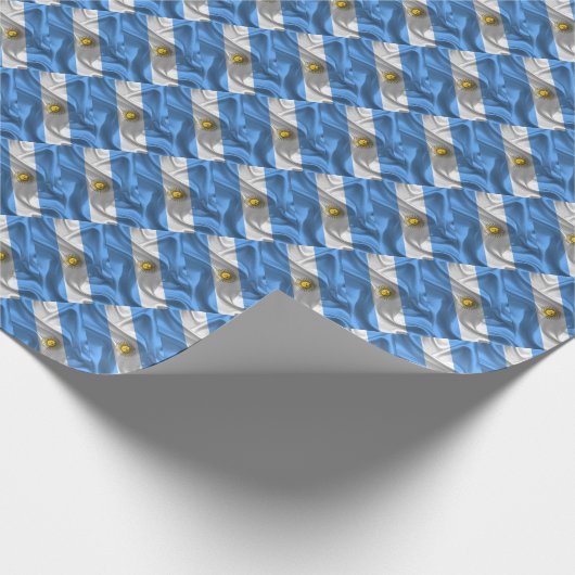 Argentinisches Papier zur Umhüllung Geschenkpapier (Ecke)