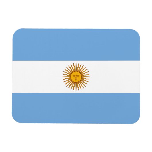 Argentinisches Premium-Magnet Magnet (Horizontal)