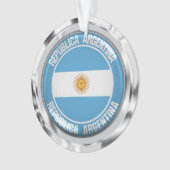 Argentinisches RundEmblem Ornament (Vorderseite)