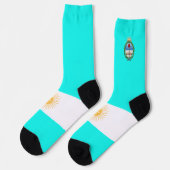 Argentinisches Wappen Socken (Linkes Detail)