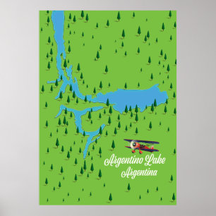 Argentino-See Argentinien Poster