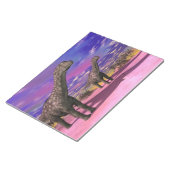 Argentinosaurus-Dinosaurier - 3D-Darstellung Notizblock (angewinkelt)