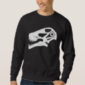 Argentinosaurus Skull Fossil Hunter Sweatshirt (Vorderseite)