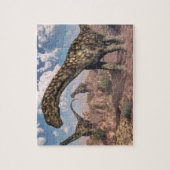 Argentinosaurusdinosaurier - 3D übertragen Puzzle (Vertikal)