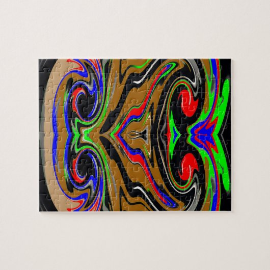 Ärger-Ausdruck: Reversible BIN ICH VERÄRGERTE Puzzle (Horizontal)