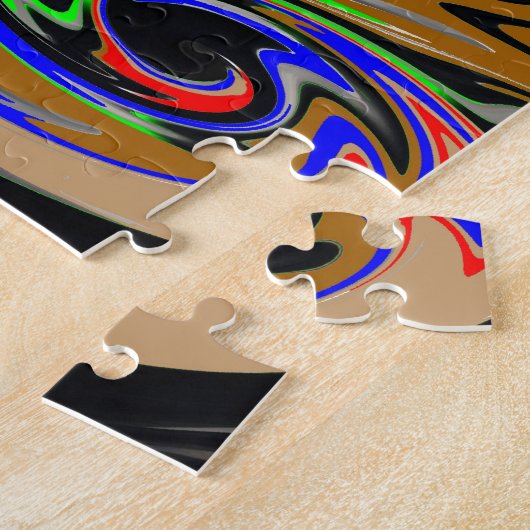 Ärger-Ausdruck: Reversible BIN ICH VERÄRGERTE Puzzle (Seite)