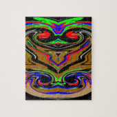 Ärger-Ausdruck: Reversible BIN ICH VERÄRGERTE Puzzle (Vertikal)