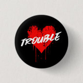 Ärger | Button-Back-Taste Button (Vorderseite)